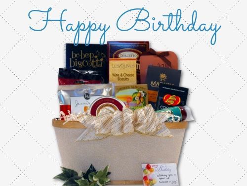 Gourmet Birthday Gift Baskets